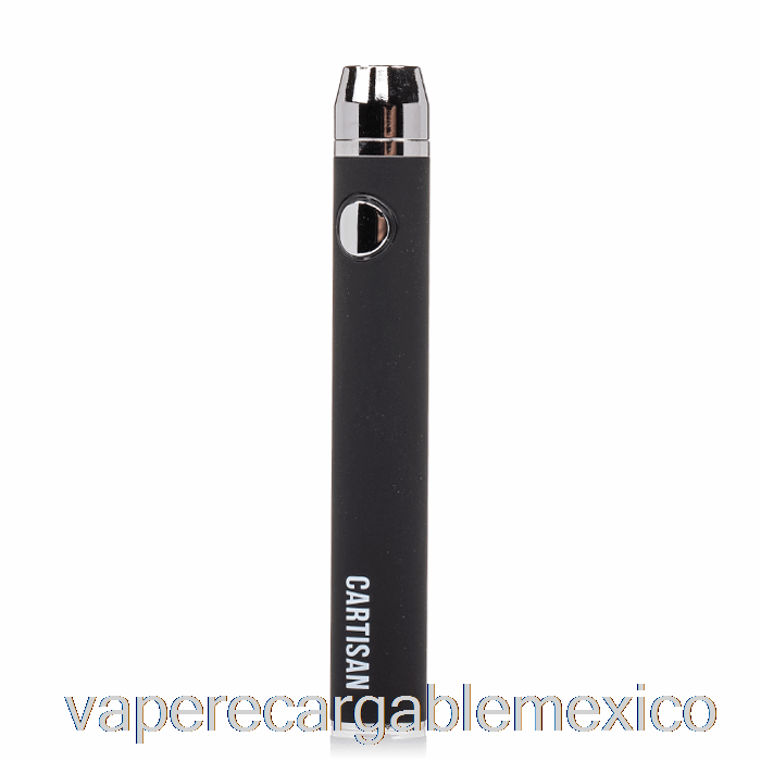 Vape Recargable Botón Carisano Vv 650 510 Batería Negro